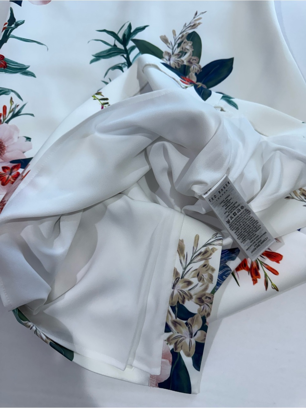 Ted Baker Sharley Jamboree Floral Midi Dress Size 2 - Picture 5 of 12